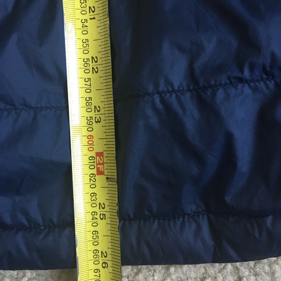 MEN’S Polo Ralph Lauren Navy Puffer Jacket size Medium 55% white duck do… - Picture 10 of 11